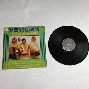 VENTURES 20 Greatest Hits 1977 Tee Vee Records Vinyl LP Canada Import Be…